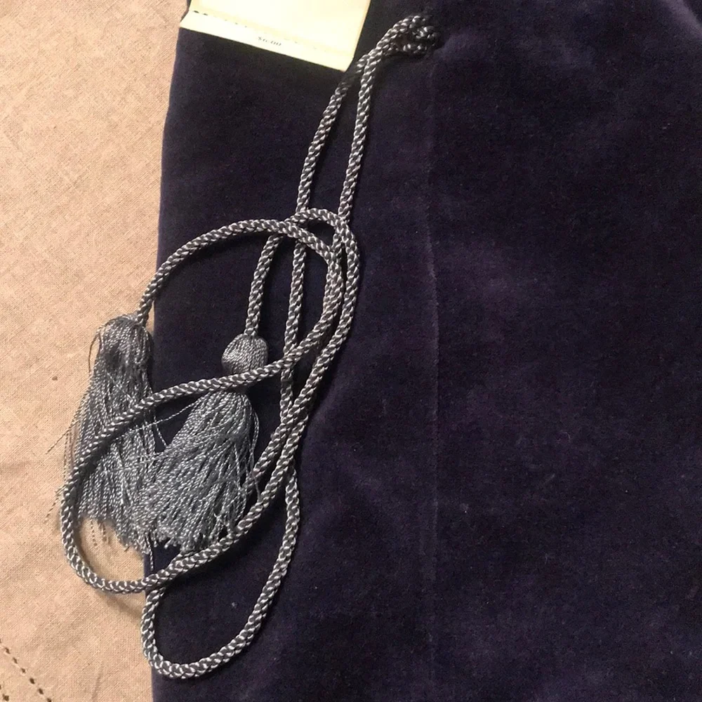Pottery Barn Making Spirts Bright Velvet Wine Bag